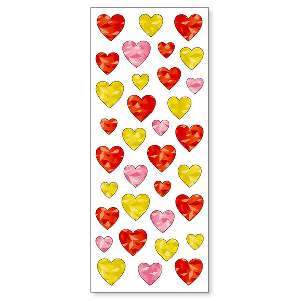 Hologram Hearts - Heart Selection Series Stickers