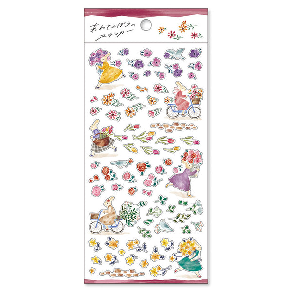 Florist Bunny - Awatenbo Sticker Series