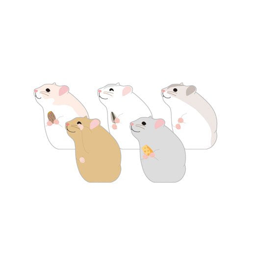Hamster Die-cut Memo Pad