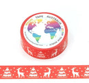 Reindeer and Christmas Tree Washi Tape