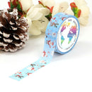 Snowman, Santa & Reindeers Washi Tape