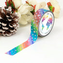 Rainbow Stars - Foil Washi Tape