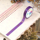 Windy Clouds - Foil Washi Tape (thin 10mm)