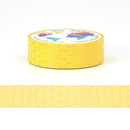 Honeycomb Yellow - Foil Washi Tape (5m)