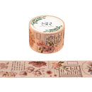 Motivation Quotes & Flowers - wide washi tape (25mm)