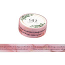 Inspirational on Pink - washi tape