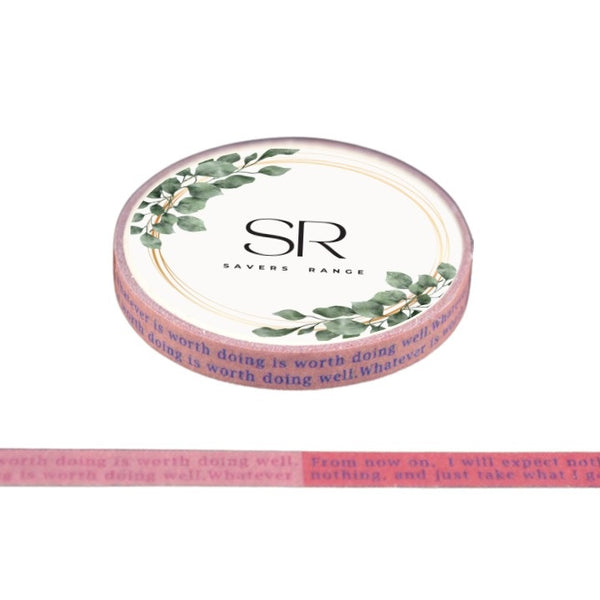Inspirational Feelings - Thin washi tape (5mm)