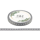 Hearts Black & White - Thin washi tape (5mm)