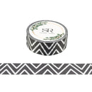 Black & White Chevron - washi tape