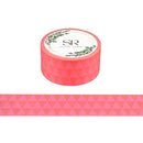 Triangles on Red - Wide washi tape (20mm)
