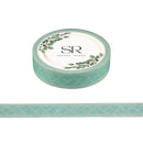 Turquoise Diamonds - Thin washi tape (10mm)