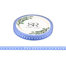 Loops on Blue - Thin washi tape (5mm)