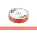 Diamonds on Brown - Thin washi tape (10mm)