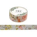 Pink Flowers - washi tape