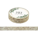 Writings on Cream - Thin washi tape (10mm)