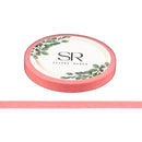 Salmon Pink - Thin washi tape (3mm)