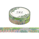 Fences and Flowers - washi tape