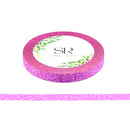 Light Pink - Glitter Thin Washi Tape (5mm)