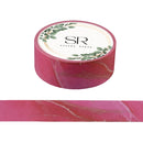 Dark Pink Marbling - Washi Tape (3m)