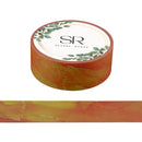 Orange Yellow Marbling - Washi Tape (3m)