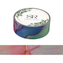 Pink Green Marbling - Washi Tape (3m)