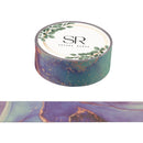 Blue Violet Marbling - Washi Tape (3m)
