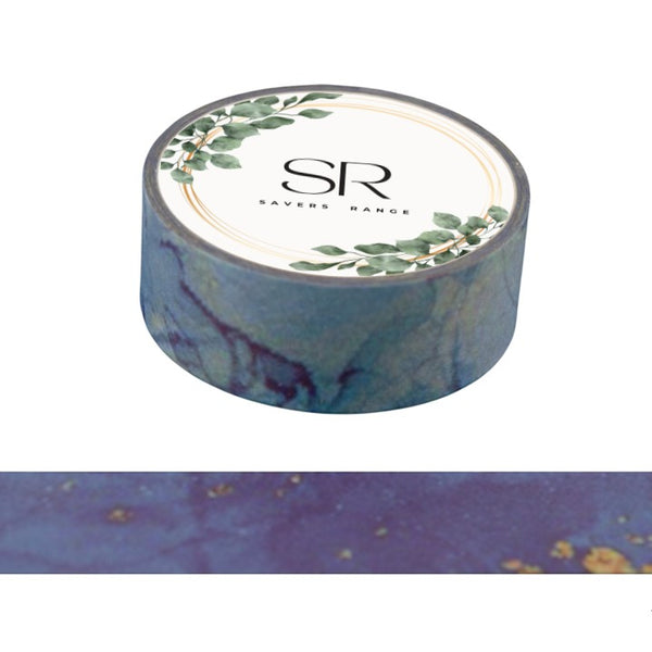 Ocean Blue Marbling - Washi Tape (3m)