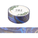 Violet Blue Marbling - Washi Tape (3m)