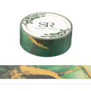 Green Marbling - Washi Tape (3m)