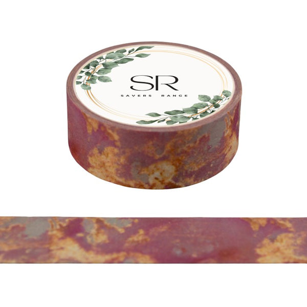 Pink Grey Marbling - Washi Tape (3m)