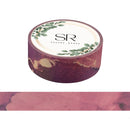 Puce Pink Marbling - Washi Tape (3m)