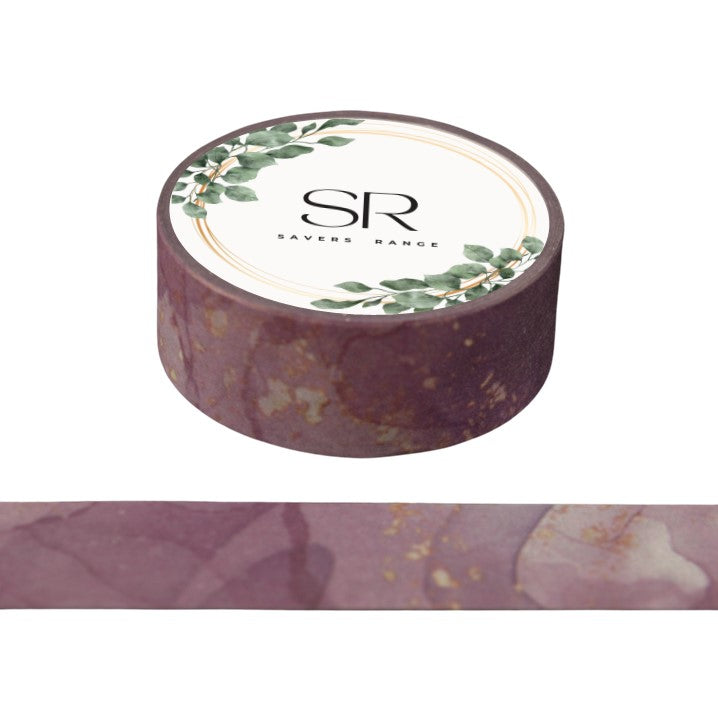 Wisteria Purple Marbling - Washi Tape (3m)