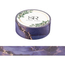 Periwinkle Marbling - Washi Tape (3m)