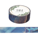 Blue Space Marbling - Washi Tape (3m)