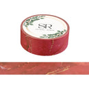 Madder Red Marbling - Washi Tape (3m)