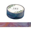 Blue Violet Marbling - Washi Tape (3m)
