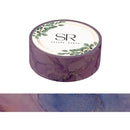 Mauve Blue Marbling - Washi Tape (3m)
