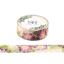 Raindrops on Flowers - Washi Tape