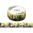 Red Cat Bear Cub - Washi Tape