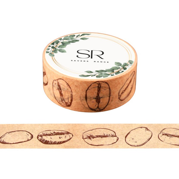 Coffee Beans - Vintage Series Washi Tape