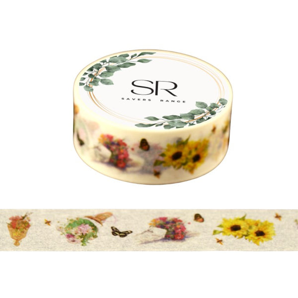 Butterflies and Bouquets - Vintage Series Washi Tape