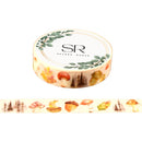 Forest Forage - Vintage Series Thin washi tape (10mm)