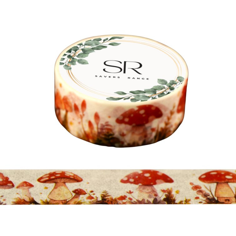 Red Top Mushrooms - Washi Tape