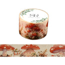 Large Red Mushrooms - Wide washi tape (25mm)
