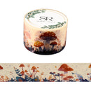 Mushrooms Field - Wide washi tape (25mm)