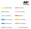 ABT Dual Brush Pen - 12 Pastel Colour Set