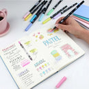 ABT Dual Brush Pen - 12 Pastel Colour Set