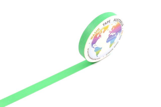 Green (Thin 8mm) Washi Tape Australia