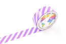 Purple and White Stripes Washi Tape Australia