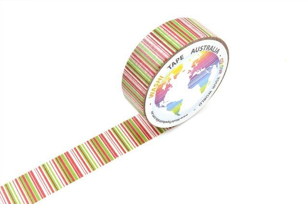 Colourful stripes Washi Tape Australia